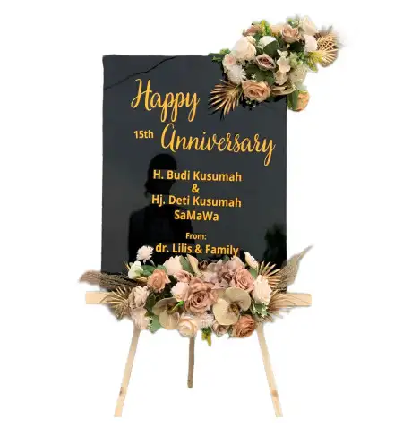 Papan Bunga Akrilik Cikaracak